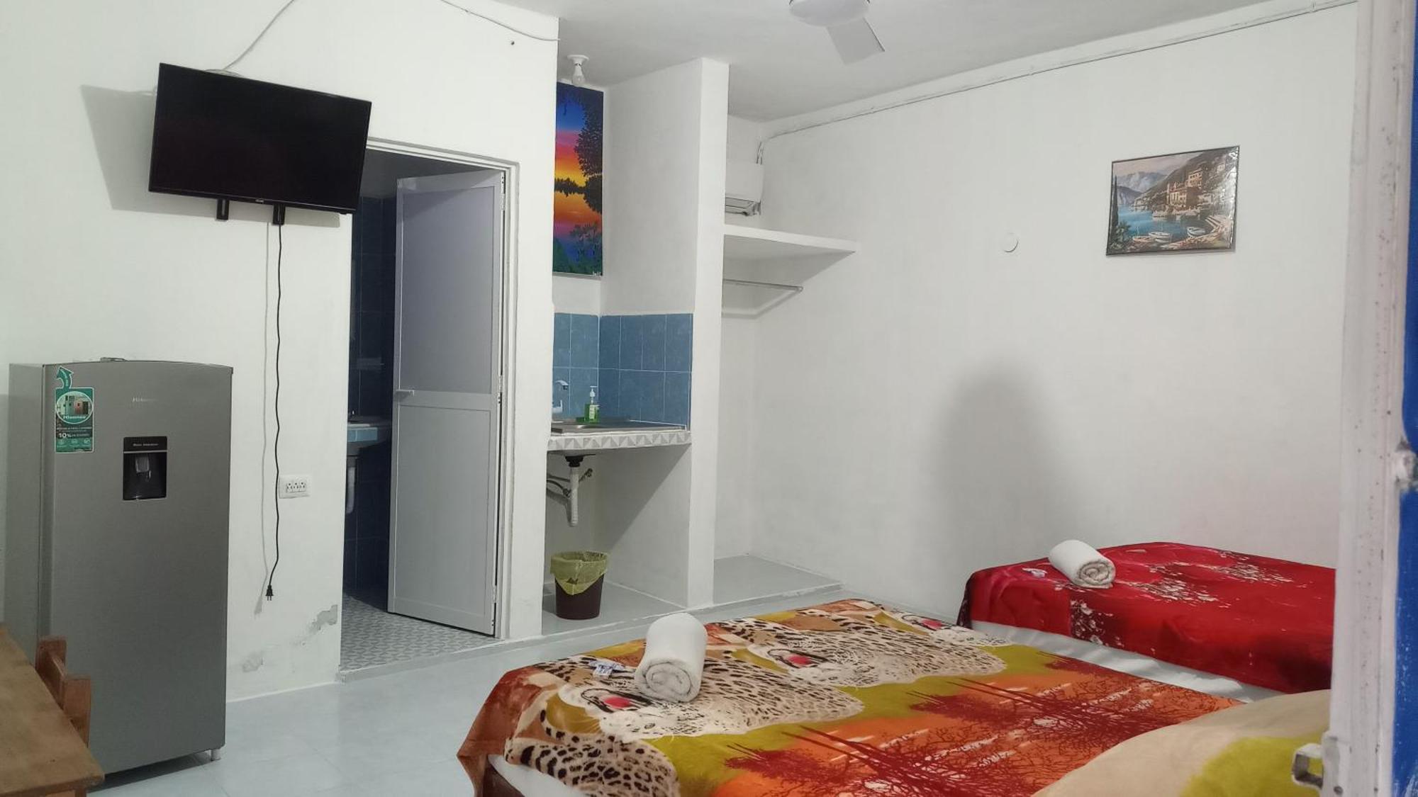 Blue Hotel Bacalar Bilik gambar