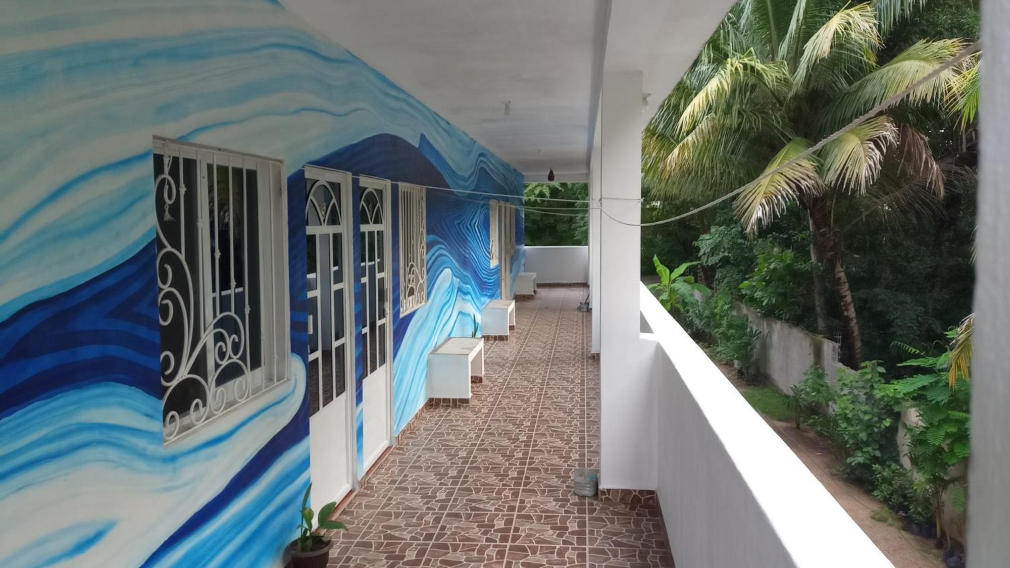Blue Hotel Bacalar Bilik gambar